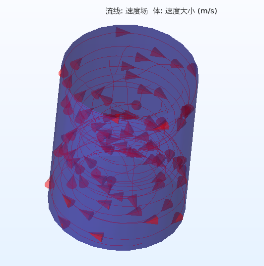 comsol三维电磁搅拌，热-电磁-流体耦合的图2
